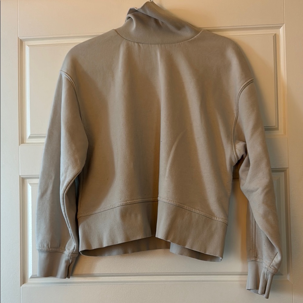 Zara Gray Cowl Neck Sweater